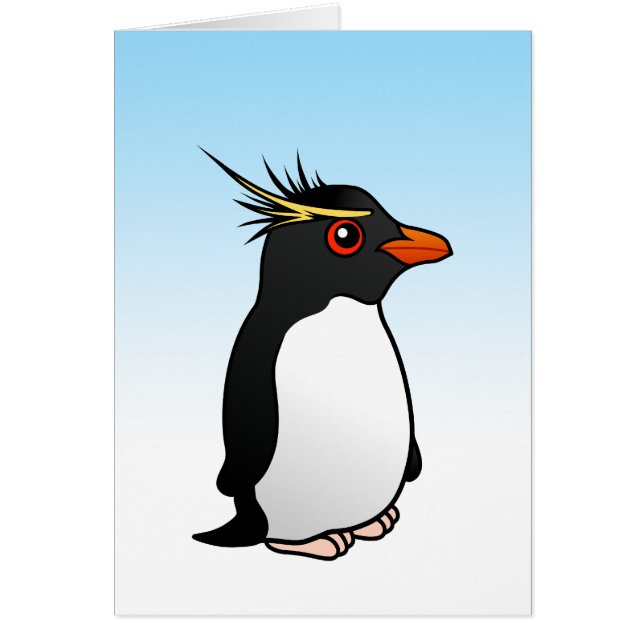 Cute Rockhopper Penguin (Voorkant)