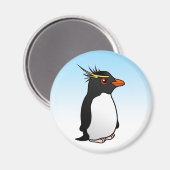 Cute Rockhopper Penguin Magneet (Voorkant / Achterkant)