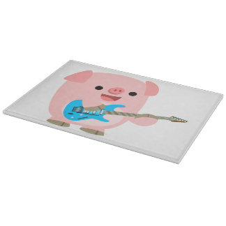 Cute Rockin-Cartoon snijplank