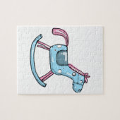 Cute rocking horse legpuzzel (Horizontaal)