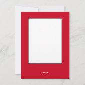 Cute rode harten feestdagenkaart (Achterkant)