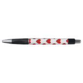 Cute Rode Hartjes Patroon Pen (Voorkant)