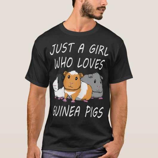 Cute Rodent Gezegde Guinee Pig Mama T-shirt (Voorkant)