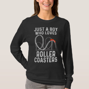 Cute Roller Onderzetter Theme Park Amusement Ride  T-shirt