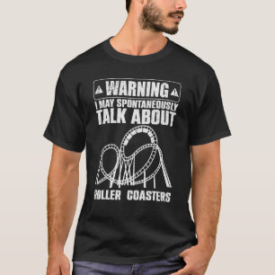 Cute Roller Onderzetter voor mannen aan de voorkus T-shirt