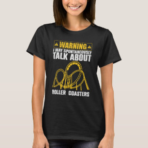 Cute Roller Onderzetter voor mannen aan de voorkus T-shirt