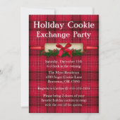 Cute Rolling Pin Cookie Exchange Holiday nodigt ui Kaart (Voorkant)