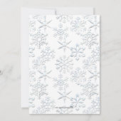 Cute Rolling Pin Cookie Exchange Holiday nodigt ui Kaart (Achterkant)