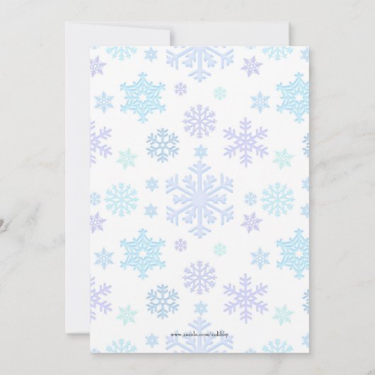 Cute Rolling Pin Cookie Exchange Holiday nodigt ui Kaart (Achterkant)