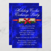 Cute Rolling Pin Cookie Exchange Holiday nodigt ui Kaart (Voorkant / Achterkant)