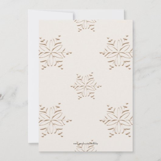 Cute Rolling Pin Cookie Exchange Holiday nodigt ui Kaart (Achterkant)