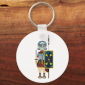 Cute Roman Gladiator Sleutelhanger (Voorkant)