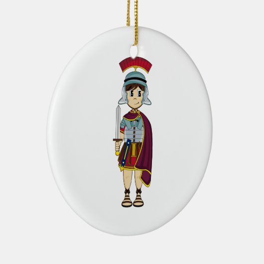 Cute Roman Soldier Ornament (Rechts)