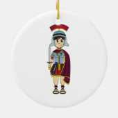 Cute Roman Soldier Ornament (Achterkant)