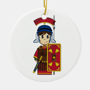 Cute Roman Soldier Ornament