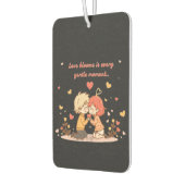 Cute Romantic Anime Couple - Love Moment Luchtverfrisser (Links)