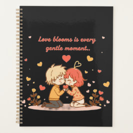 Cute Romantic Anime Couple - Love Moment Planner