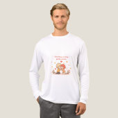 Cute Romantic Anime Couple - Love Moment Tri-Blend Shirt (Voorkant)