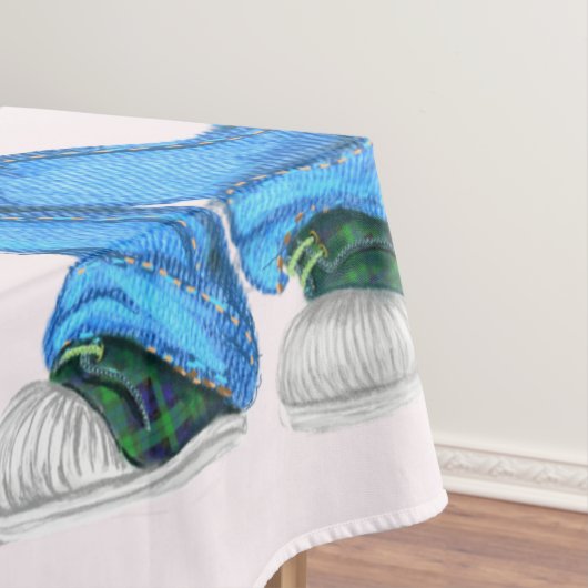 Cute Romantic Couple - Love - I love you - Kiss Tafelkleed (Voorbeeld)