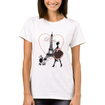 Cute romantic  girl silhouette wandelen