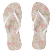 Cute Romantic Hearts Pattern Teenslippers (Voetbed)