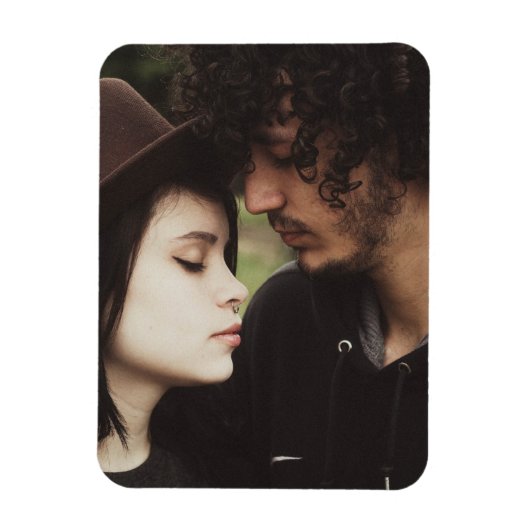 Cute Romantisch Koppel Fotomagneet Magneet (Verticaal)