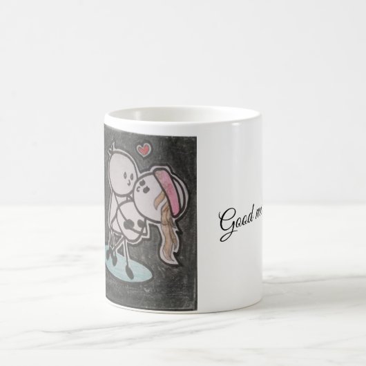 Cute Romantisch Koppel Liefdesbeker Koffiemok (Center)