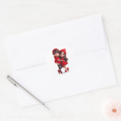 Cute Romantisch Koppel Sticker – Liefde & Valentij (Envelop)