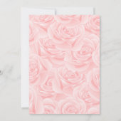 Cute Romantische Teddybeer Bruidegom en Bruid  Tro Save The Date (Achterkant)