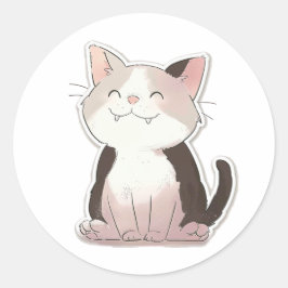 Cute Ronde Sticker