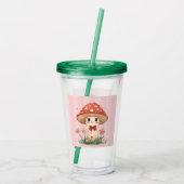 Cute Roomie Acrylic Bekertje Acryl Drinkbeker (Achterkant)
