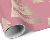 Cute  roos beer met kerstboom  cadeaupapier (Rol Hoek)