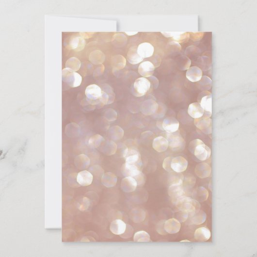 Cute roos Gold cat bokee Kaart (Achterkant)