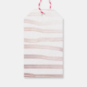 Cute Roos Gold Heart U Valentijnsdag Cadeaulabel (Achterkant)