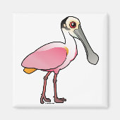 Cute Roseate Spoonbill Magneet (Voorkant)