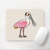 Cute Roseate Spoonbill Muismat (Met muis)