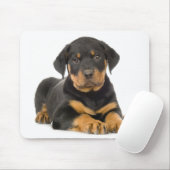 Cute Rottie Puppy Dog Gift Rottweiler Muismat (Met muis)