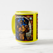 Cute Rottweiler Drinkbeker Mok (Voorkant links)