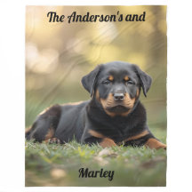 Cute Rottweiler Personalized