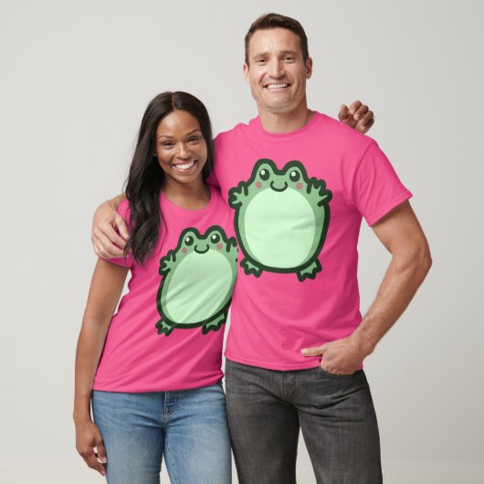 Cute Round Frog T-shirt (Unisex)