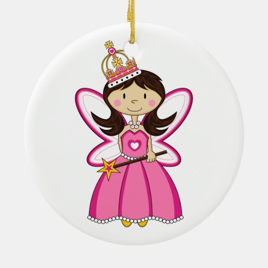 Cute Royal Princess Ornament (Achterkant)