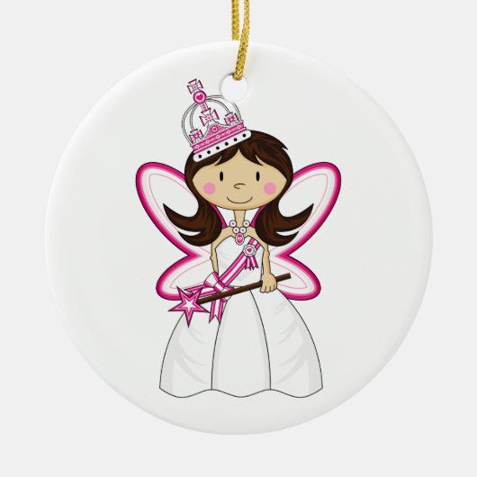 Cute Royal Princess Ornament (Voorkant)