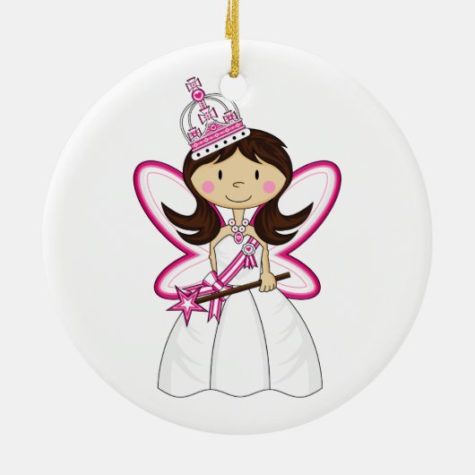 Cute Royal Princess Ornament (Achterkant)