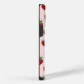 Cute roze aardbei iPhone hoesje (Rechterkant)
