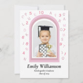 Cute roze afstuderen (Voorkant)