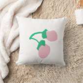 Cute Roze Bessen Worp Kussen Cushion (Deken)