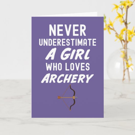 Cute Roze Boogschietkaarten Voor Baby Meisjes Kind Kaart (Gele Bloem)