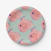 Cute roze Bord vispapier (Voorkant)