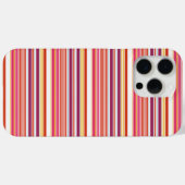 Cute roze bruine strepen Case-Mate iPhone case (Achterkant (horizontaal))