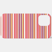 Cute roze bruine strepen Case-Mate iPhone case (Achterkant / Rechts)